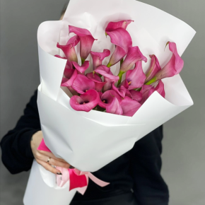 Монобукет из 21 каллы в Ногинске