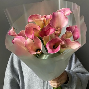 Букет из 13 нежных калл в Ногинске