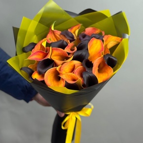 Букет "Карамель" из 29 калл в Ногинске