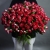 Букет из 51 кустовой рубиновой розы (50 см) в Ногинске
