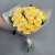 Букет из 21  из пионовидной розы Баттеркап (60 см) в Ногинске