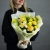 Букет "Мимозка" из нарциссов, диантусов и мимозы в Ногинске