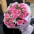 Букет из 21 розовой розы Аква (50 см) в Ногинске