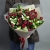 Букет "Цвет любви" из кустовых роз Марун и альстромерий в Ногинске