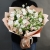 Букет "Полли" из эустом и кустовых пионовидных роз в Ногинске
