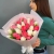 Букет из 25 кораллово-белых тюльпанов в Ногинске