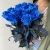15 синих LUX роз Эквадор (70 см) в Ногинске 15 синих LUX роз Эквадор (70 см) в Ногинске