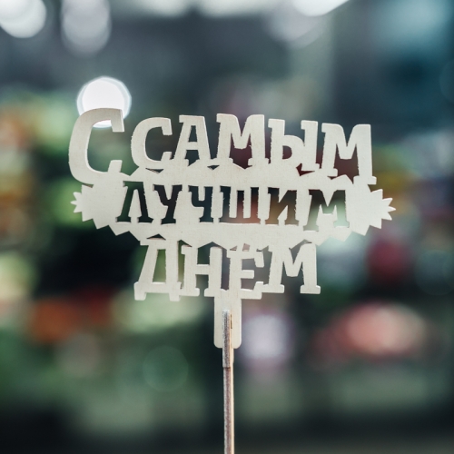 Топпер С самым лучшим днем в Ногинске