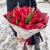 Букет 27 красных тюльпанов в Ногинске